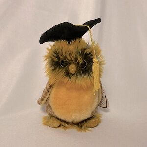 Vintage 2003 Smartest The Owl Class Of 2003 Graduation Ty Beanie Baby